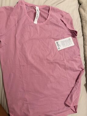 lululemon athletica Pink Muscle Tee
